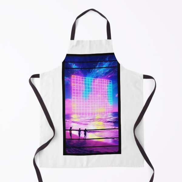 Item preview, Neon Nights Grid - portrait theme designed and sold by TechCom33.
