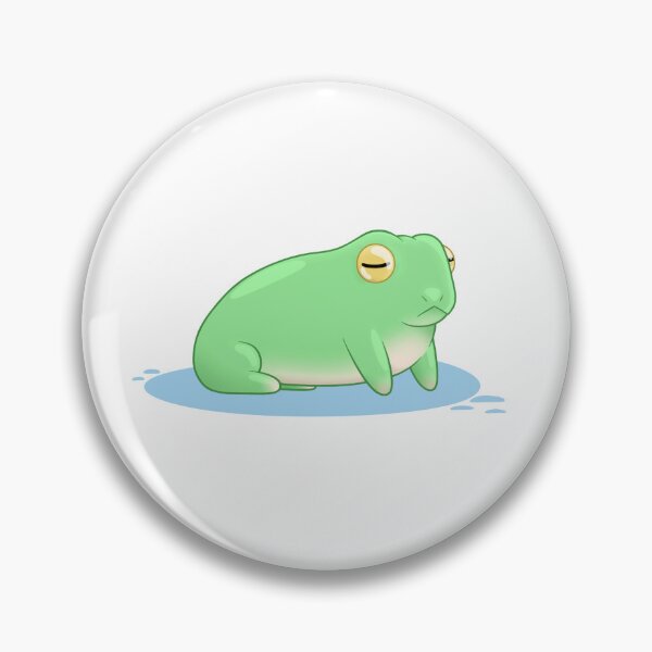 Item preview, Cute Green Frog designed and sold by SwirlyToast.