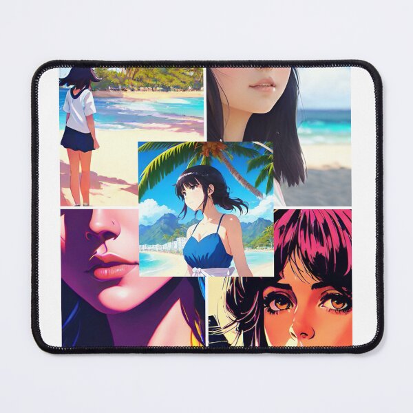 Item preview, Anime Beach Island - Portrait theme designed and sold by TechCom33.