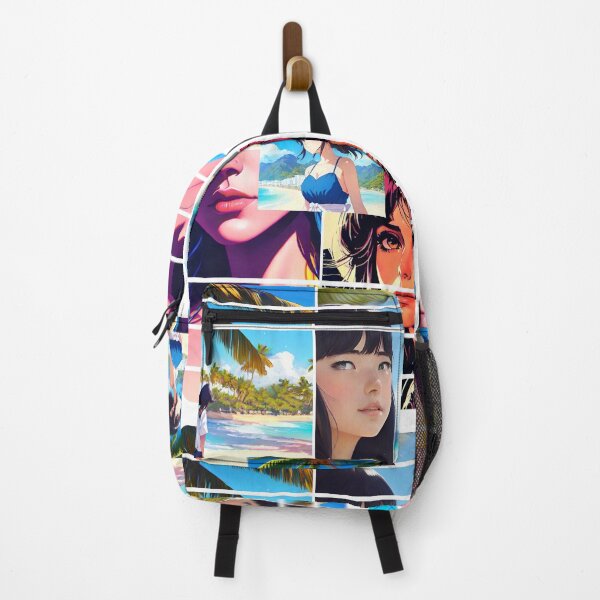 Item preview, Anime Beach Island - Portrait theme designed and sold by TechCom33.