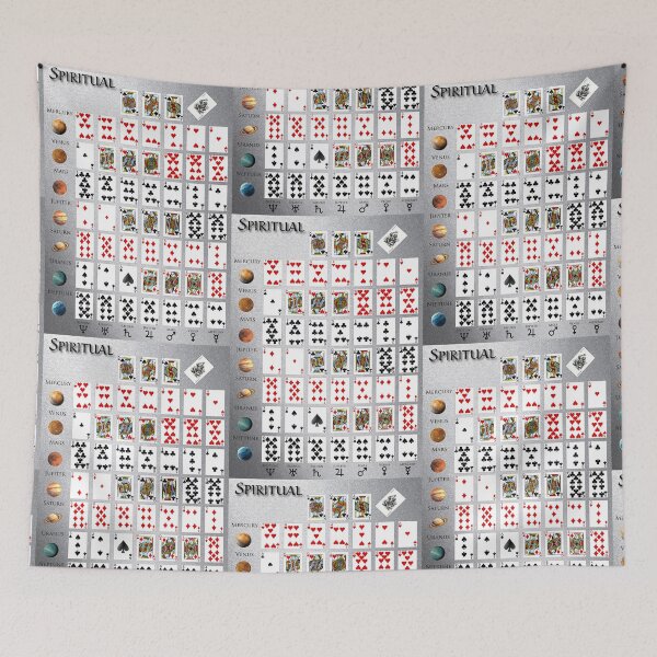Item preview, Silver Slate+ Planets: Spiritual Spread designed and sold by navigatefate.