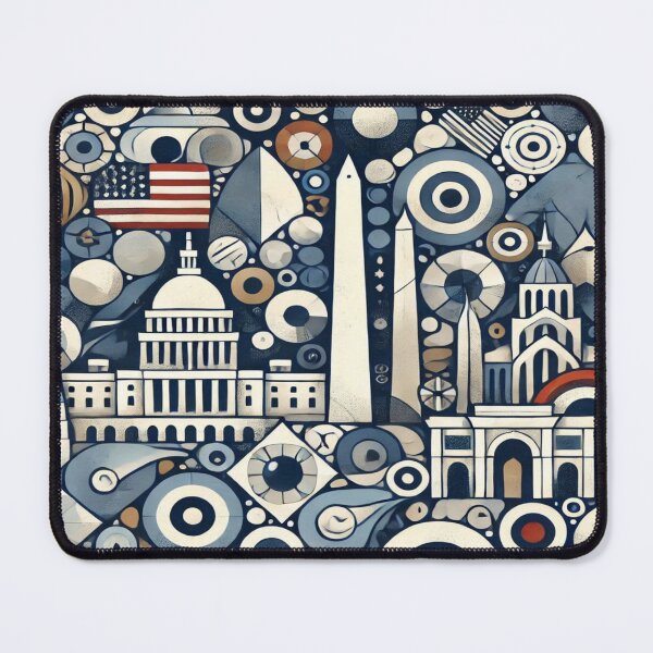 Item preview, Washington D.C. Monuments Reloaded Premium Trendy Best Gift designed and sold by Imaginarium of Chaos falcon88 .