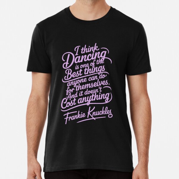 Item preview, Elegant F. Knuckles Quote – House Music Legend Design designed and sold by paulo silveira.