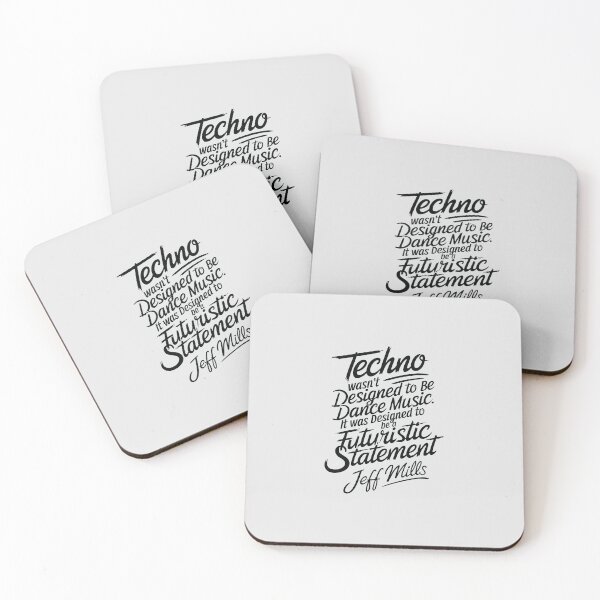 Item preview, Elegant Jeff Mills Quote designed and sold by paulo silveira.
