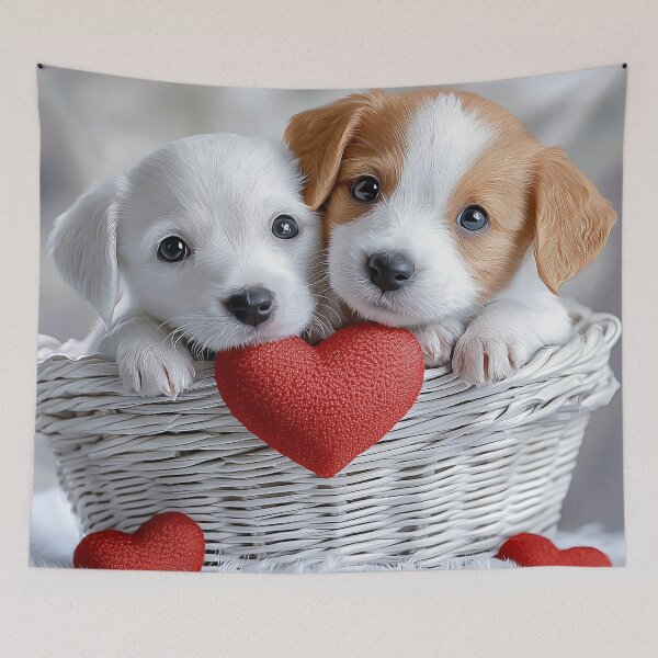 Item preview, Puppy Eyes and Yarn Hearts designed and sold by silp159.