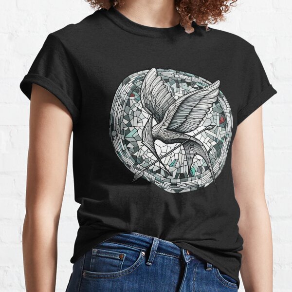Item preview, mockingjay in mosaic design designed and sold by girlslove.