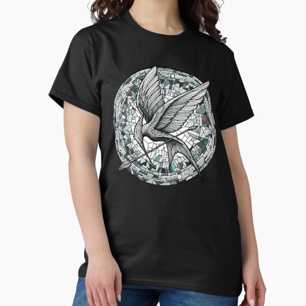 Item preview, mockingjay in mosaic design designed and sold by girlslove.