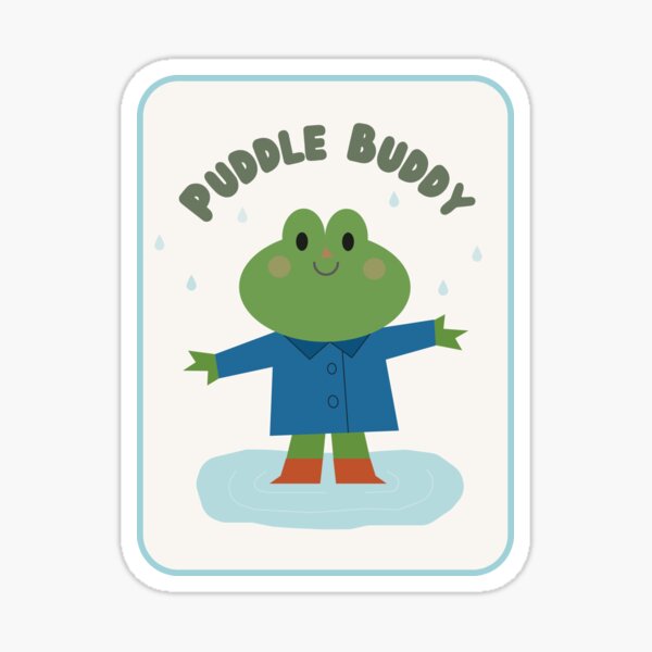 Puddle Buddy Sticker