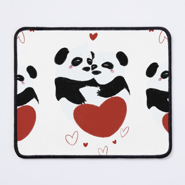 Item preview, Valentine's Day "Be my Panda-tine" pattern designed and sold by KiKi Koy.