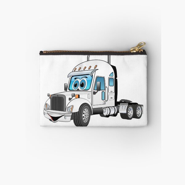 Item preview, White Semi Cab Cartoon designed and sold by Scott Hayes.