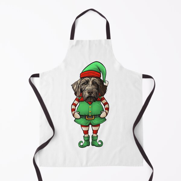 Item preview, Funny Christmas Elf German Wirehaired Pointer Dog designed and sold by whyitsme.