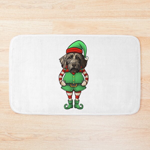 Item preview, Funny Christmas Elf German Wirehaired Pointer Dog designed and sold by whyitsme.