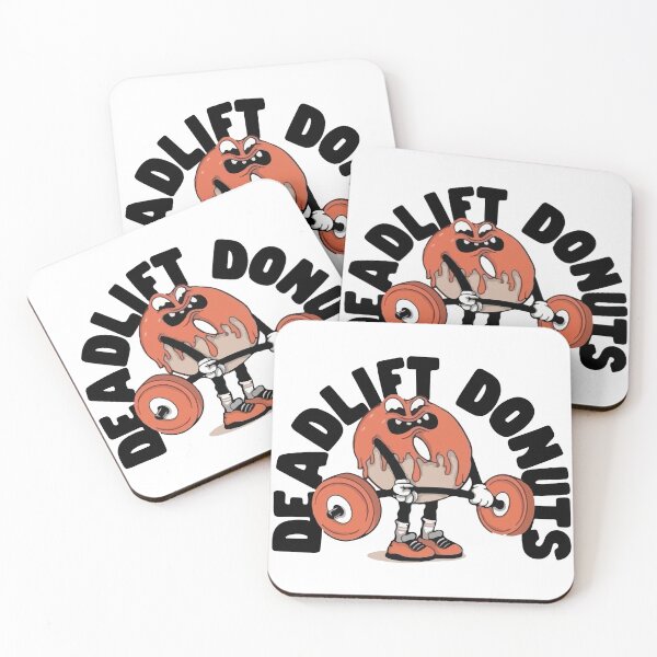 Item preview, Deadlift Donuts - Funny Gym and Fitness Design designed and sold by -DEEWOLF-.