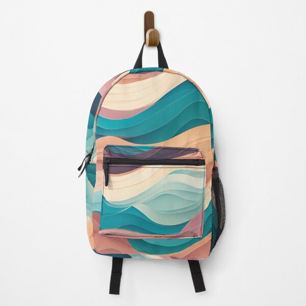 Item preview, Colorful Abstract Wavy Lines Pattern designed and sold by Traloch O'Laoi.
