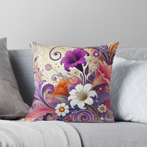 Item preview, Bursting Forth - Art Nouveau Florals designed and sold by DryadsGrove.