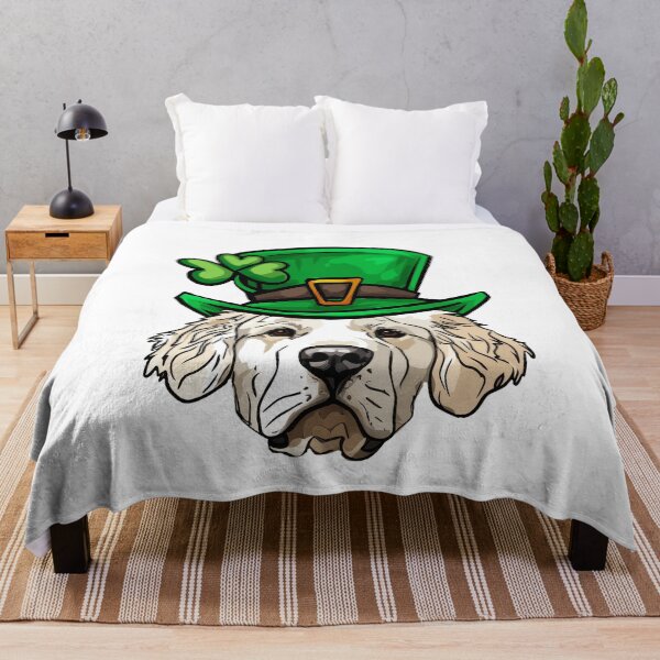 Item preview, Funny St Patricks Day Great Pyrenees Dog designed and sold by whyitsme.