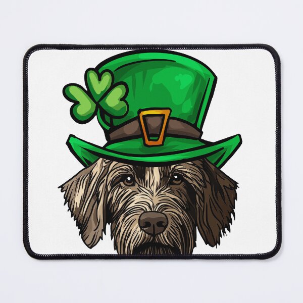 Item preview, Funny St Patricks Day German Wirehaired Pointer Dog designed and sold by whyitsme.