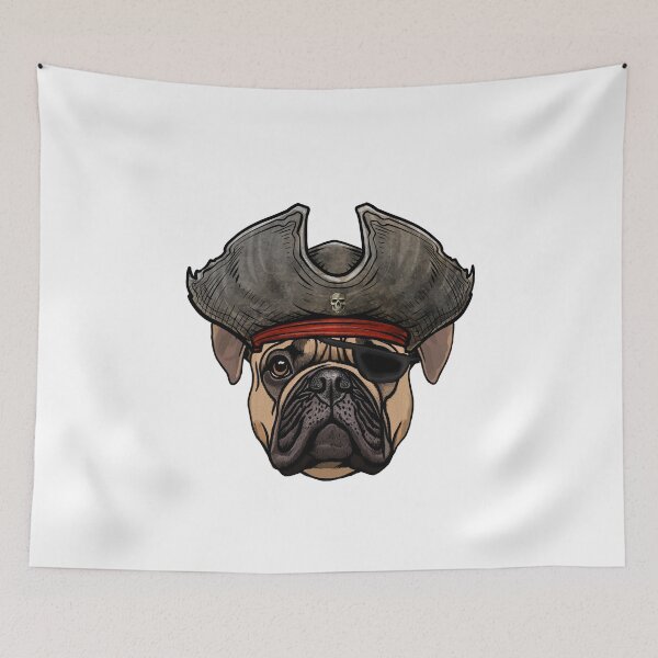 Item preview, Pirate Bullmastiff Dog designed and sold by whyitsme.