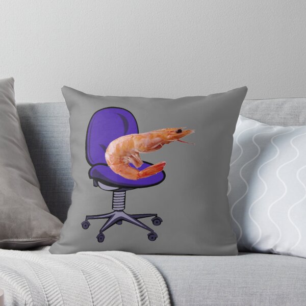 Item preview, Shrimp in a Purple Desk Chair designed and sold by Shrimps 4 Life.