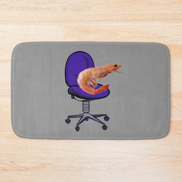 Item preview, Shrimp in a Purple Desk Chair designed and sold by Shrimps 4 Life.