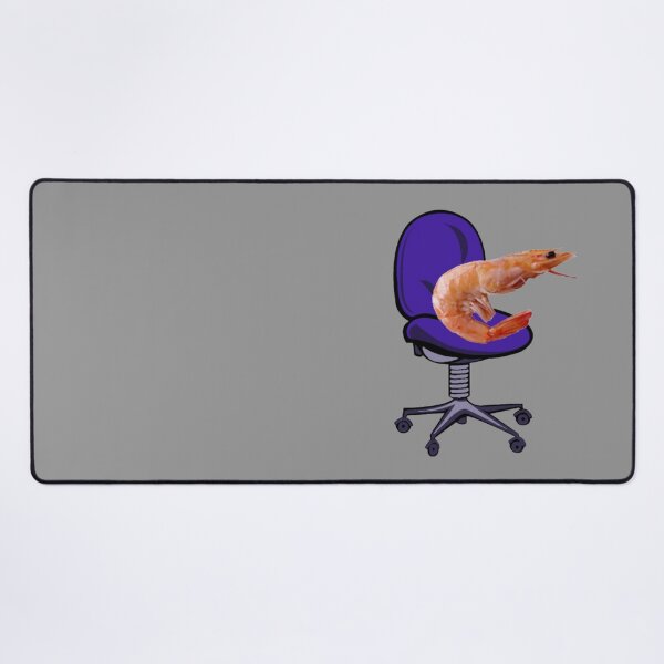 Item preview, Shrimp in a Purple Desk Chair designed and sold by Shrimps 4 Life.