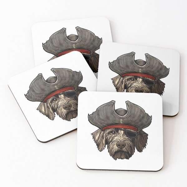 Item preview, Pirate German Wirehaired Pointer Dog designed and sold by whyitsme.