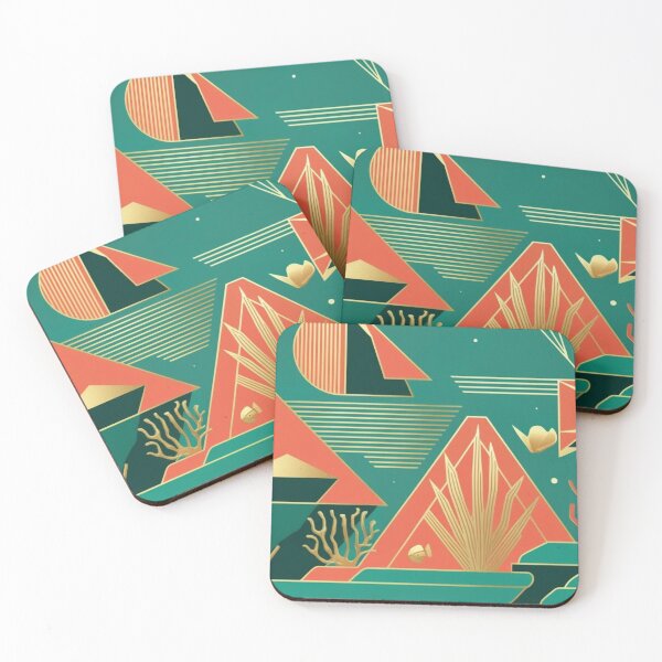 Item preview, Sea Life Geometric Style 2 designed and sold by AlinaSCorner.