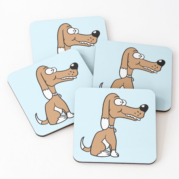 Item preview, Dog Sitting Funny Happy Puppy Pet Comic Best Friend designed and sold by shirt-o-mat.