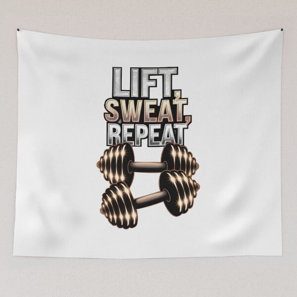 Item preview, Glowing Dumbbells  Gym Energy designed and sold by Dazzle-Sizzle.