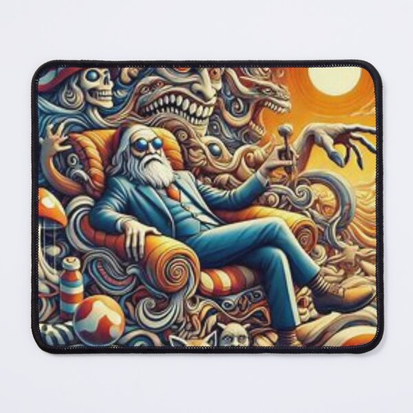 Item preview, Weird old man relaxing designed and sold by MysteryAlien.