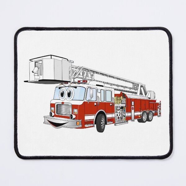 Item preview, Snorkel Ladder Fire Truck Red designed and sold by Scott Hayes.