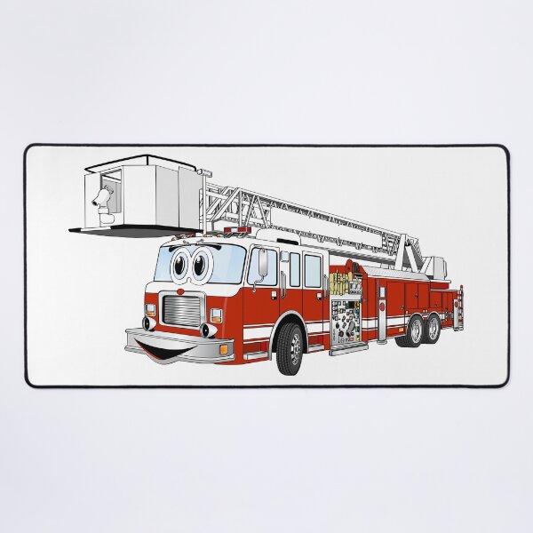 Item preview, Snorkel Ladder Fire Truck Red designed and sold by Scott Hayes.