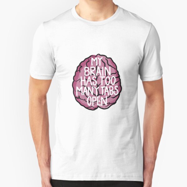 Brain Tabs Slim Fit T-Shirt