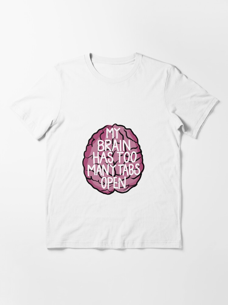 Thumbnail 3 of 7, Essential T-Shirt, Brain Tabs designed and sold by ienjoydogs.