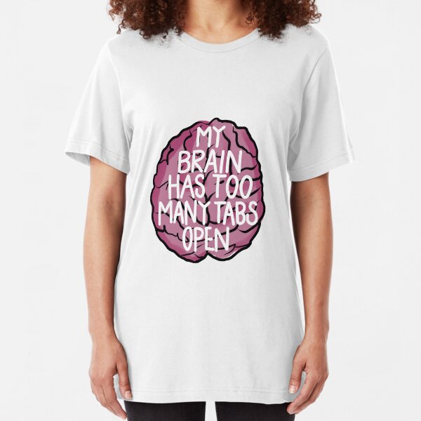 Brain Tabs Slim Fit T-Shirt