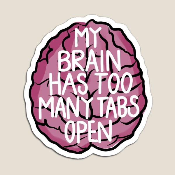 Brain Tabs Magnet