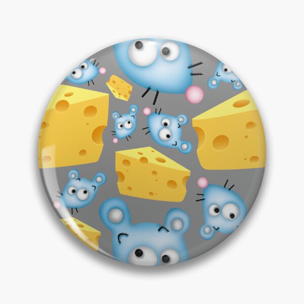 Item preview, Blue mice and a cheese wedge designed and sold by Topmel.