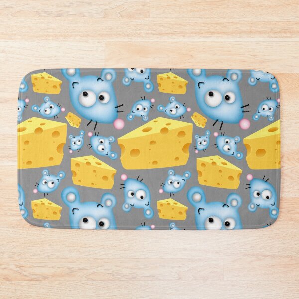 Item preview, Blue mice and a cheese wedge designed and sold by Topmel.