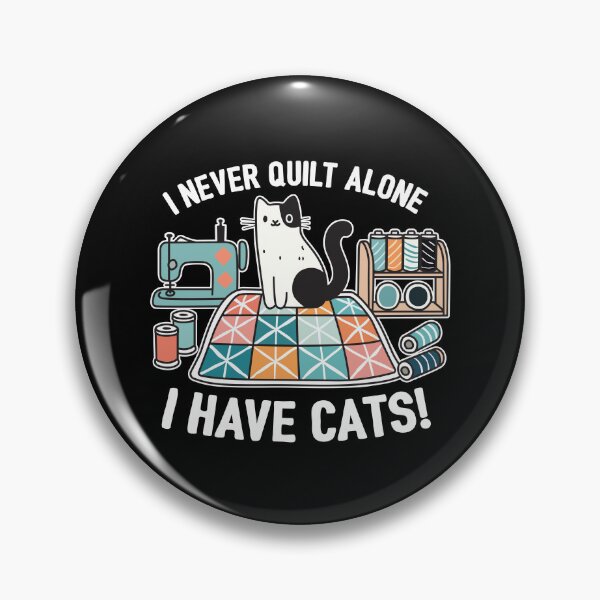 Artikelvorschau, Ich quilte nie allein, ich habe Katzen entworfen und verkauft von NQArtist.