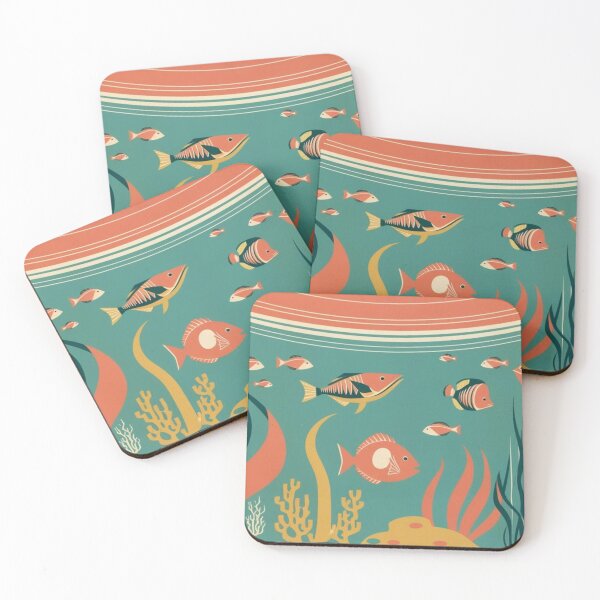Item preview, Sea Life Geometric Style 6 designed and sold by AlinaSCorner.