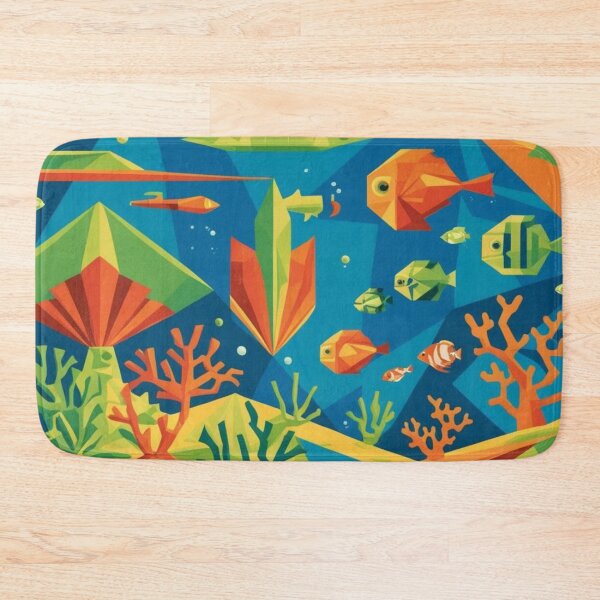 Item preview, Sea Life Geometric Style 7 designed and sold by AlinaSCorner.