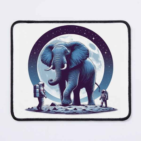 Item preview, Elephant On The Moon designed and sold by Designcorner91.