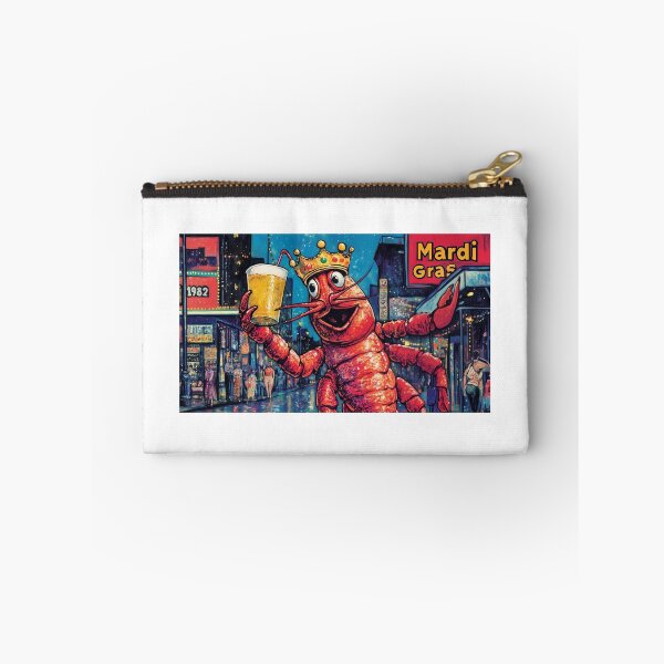 Item preview, Crawfish King at Mardi Gras Party designed and sold by WarpWeft.