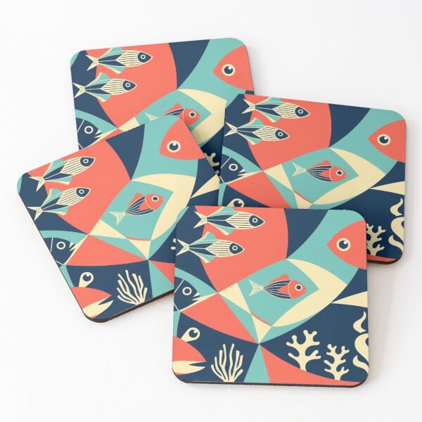 Item preview, Sea Life Geometric Style 9 designed and sold by AlinaSCorner.