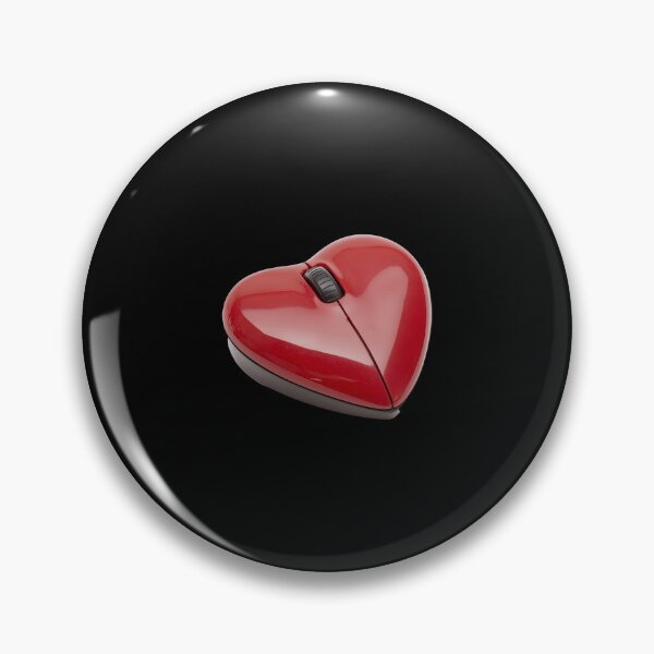 Item preview, Heart Shaped Computer Mouse Heart Design designed and sold by FWLKIT.