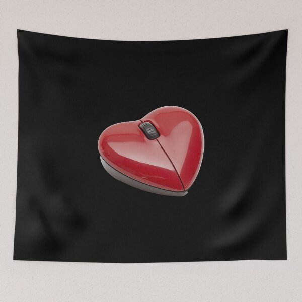 Item preview, Heart Shaped Computer Mouse Heart Design designed and sold by FWLKIT.