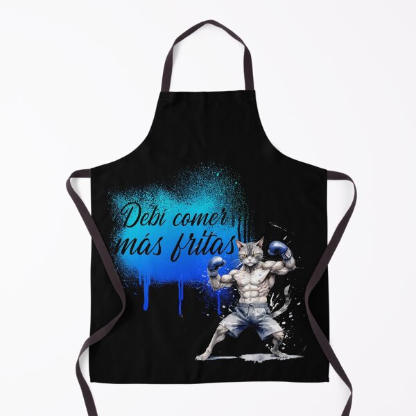 Item preview, Debí comer más fritas DTMF Boxing Cat designed and sold by GetContented.