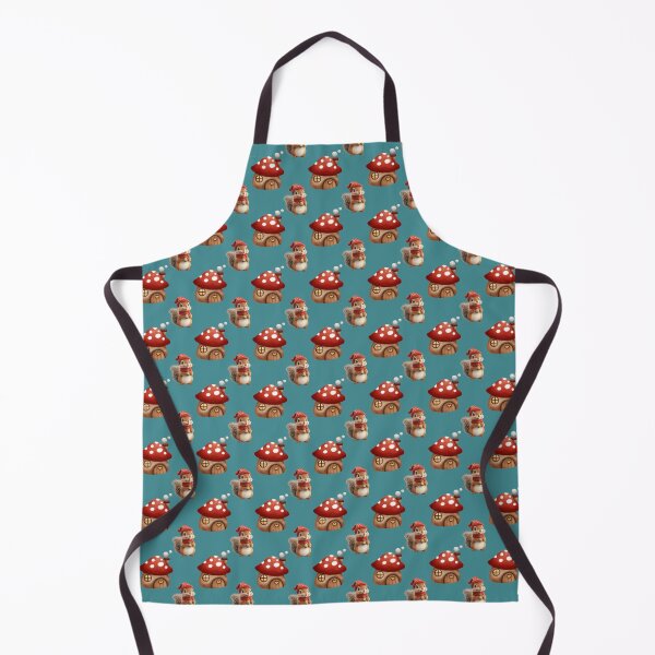 Item preview, Squirrel and his mushroom house pattern designed and sold by Topmel.