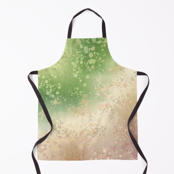 Item preview, Aesthetic Pastel Green Pink Beige Ombre Watercolor Dots designed and sold by LEILA ART SPACE.