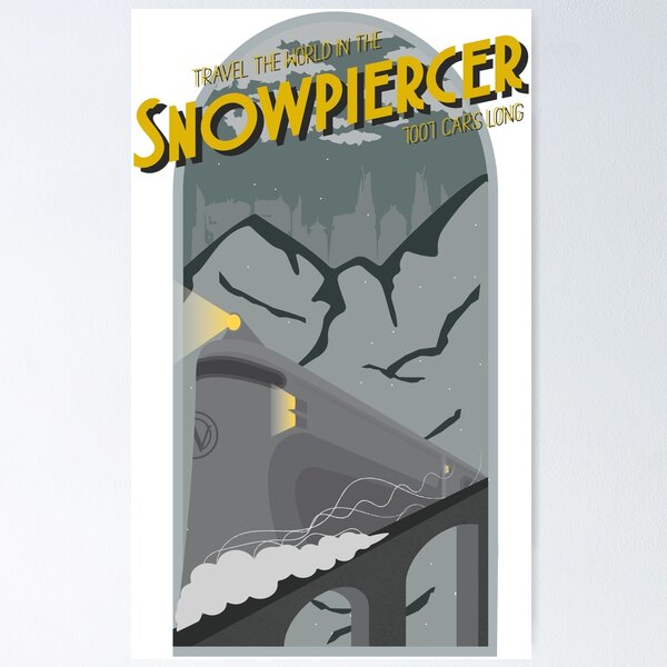 Item preview, Retro Snowpiercer T-shirt designed and sold by Mr.filmicostore.